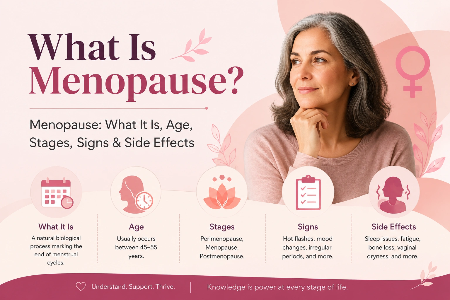 Menopause: What It Is, Stages, Age, Signs & Side Effects